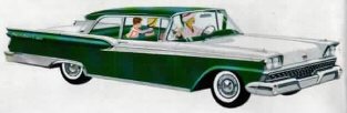 1959 Ford Fairlane 500 Club Sedan